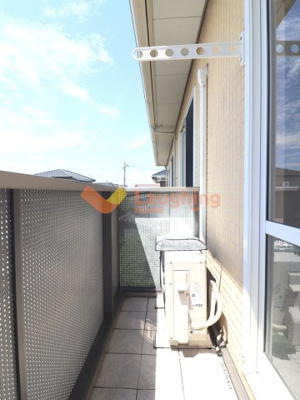 【バルコニー】 | レシデンシア小森野A棟 | 外からの目が気にならないバルコニーで洗濯物が干せます