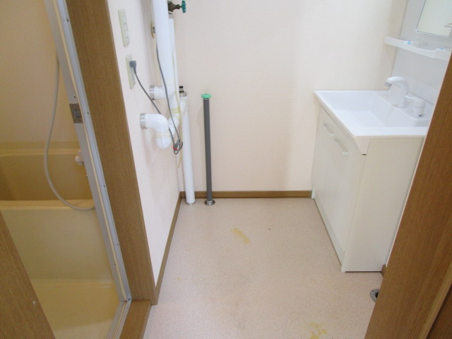 ハイツカネミⅡの洗面所