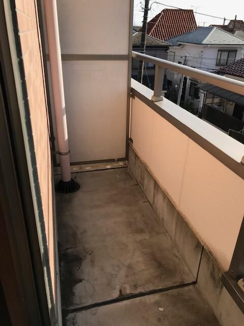 ＡＫマンションのバルコニー