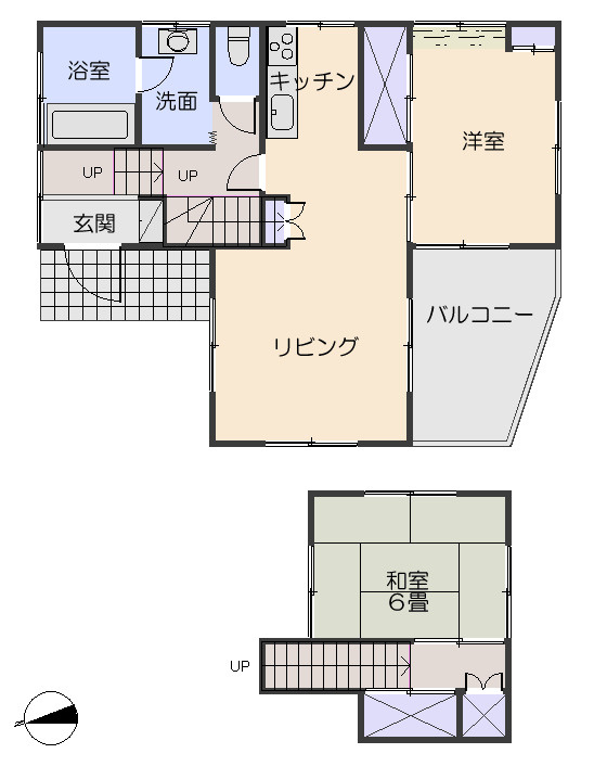 富士見ニュータウンの間取り