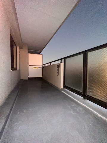 イトーピア茨木のバルコニー