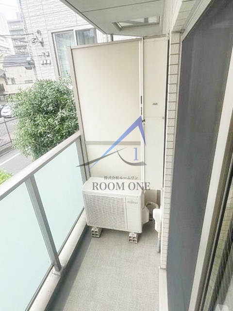 プレール・ドゥーク大森Ⅱのバルコニー|バルコニーです。