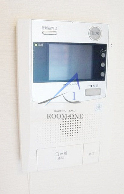 プレール・ドゥーク大森Ⅱのセキュリティ|モニター付きインターホンです。