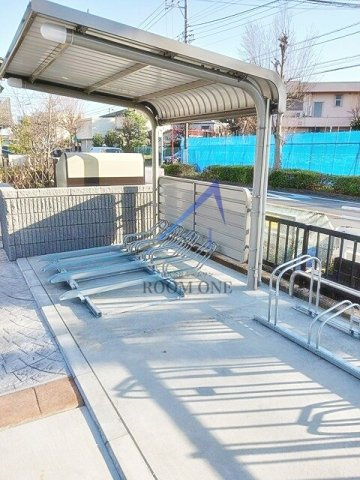 ルナ・クレインのその他共用部分|駐輪場です。