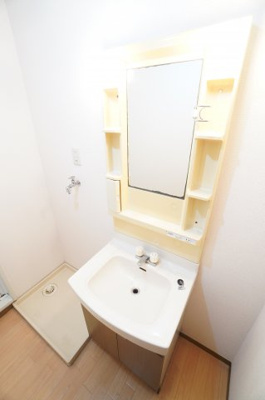 【独立洗面台】 | ラフィネート葛城 | ※同物件・反転タイプの写真です。