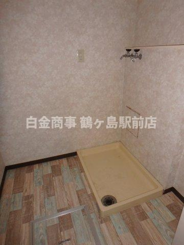 かわつるグリーンタウン新鶴　のランドリースペース