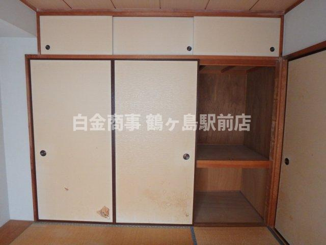かわつるグリーンタウン新鶴　の収納