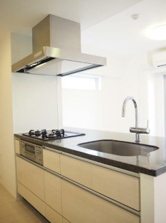 【キッチン】 | エルデンシア阿佐ヶ谷プラチナム | システムキッチン。