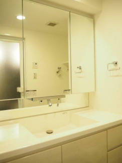 【独立洗面台】 | エルデンシア阿佐ヶ谷プラチナム | 嬉しい独立洗面台付き。