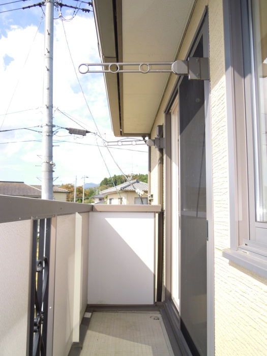 ルナフローラ Aのバルコニー