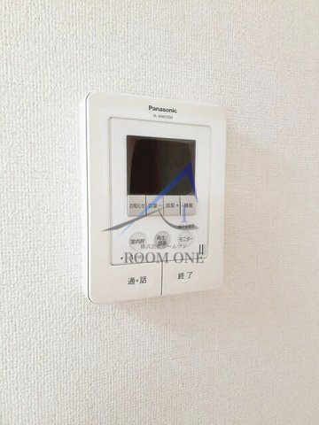 サニーハウスのセキュリティ|モニター付きインターホンです。