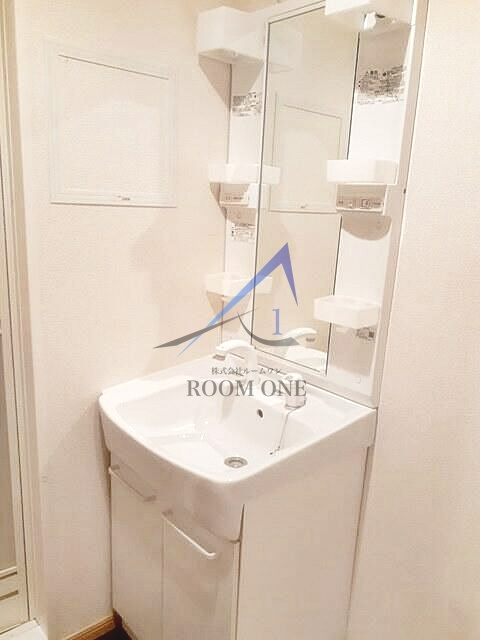 サニーハウスの洗面所|洗面台です。