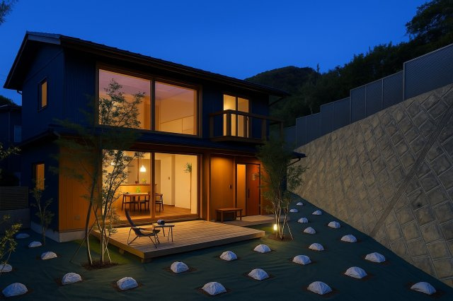 The Ocean View Hills – 鎌倉極楽寺1丁目の周辺