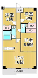 レフィナードの間取り