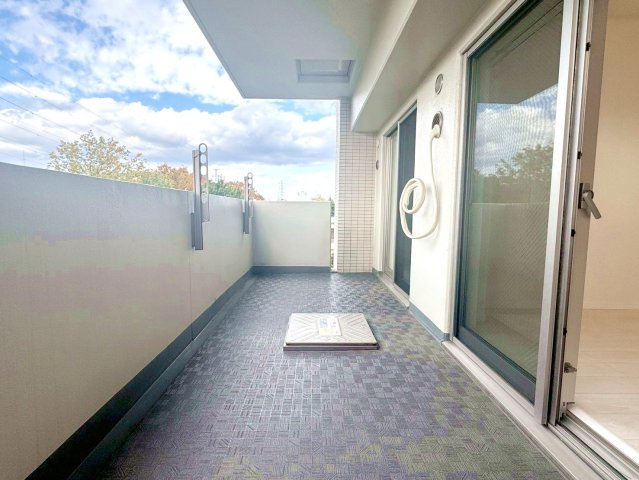 レーベンハイム西新井セレンティーネのバルコニー