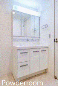 レーベンハイム西新井セレンティーネの独立洗面台