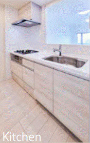 レーベンハイム西新井セレンティーネのキッチン