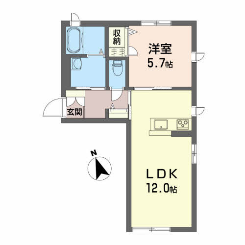 シャーメゾン和の間取り