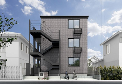 【外観】 | Agrande Odakyu-sagamiharaⅢ（エイグラン小田急相模原Ⅲ） | 外観パースです。