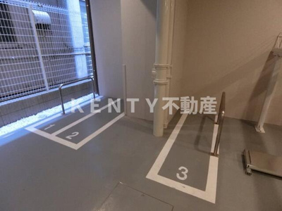 【その他共用部分】 | アイル　グランデ南大井 | バイク置き場