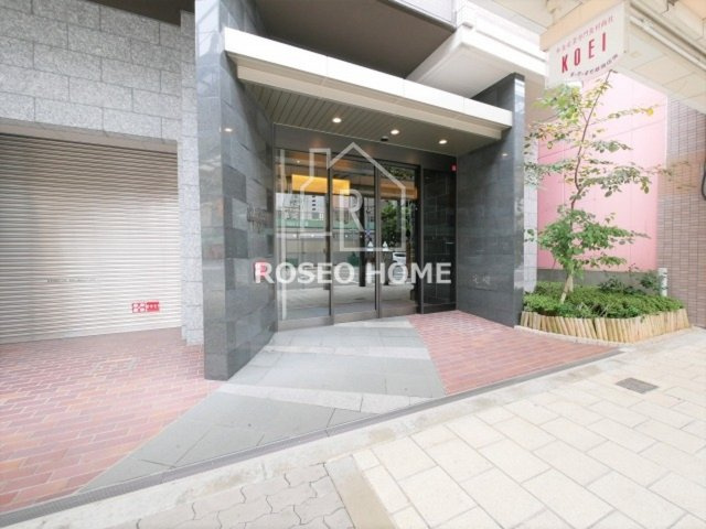 アビエール松屋町のエントランス