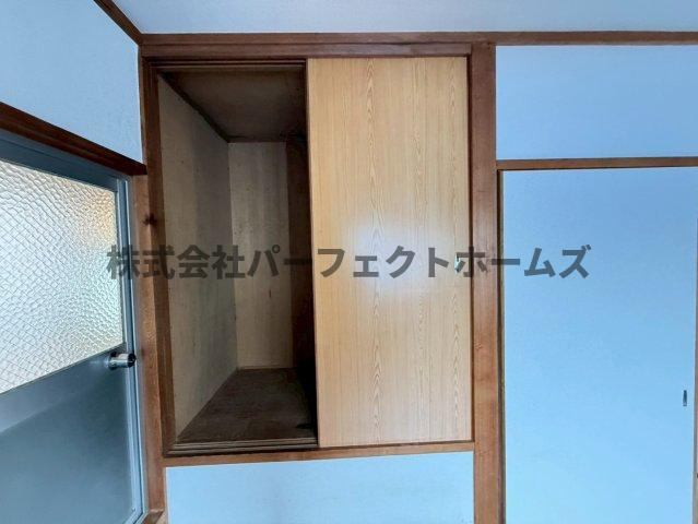 高倉1丁目テラスハウス　賃貸の収納|専用の収納スペースです