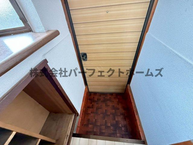 高倉1丁目テラスハウス　賃貸の玄関|玄関です