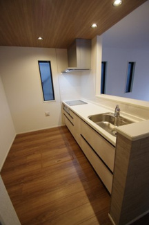 【キッチン】 | 【仲介手数料無料！！】日野市上田　新築戸建て（全5棟）5号棟　5280万円