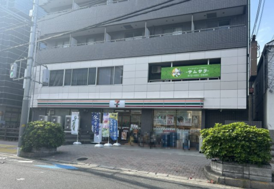 茨木市大住町土地の外観|セブンイレブン茨木宮元町店　徒歩9分