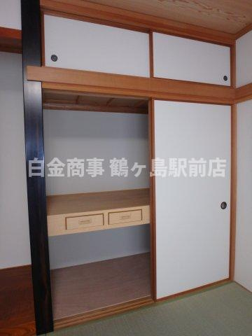 鶴ヶ島市下新田中古戸建の収納