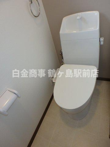 鶴ヶ島市下新田中古戸建のトイレ