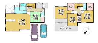 【間取り】 | 川西市大和西5丁目9の16　新築一戸建て