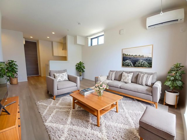 アンソレイユ巣鴨IIの居間・リビング