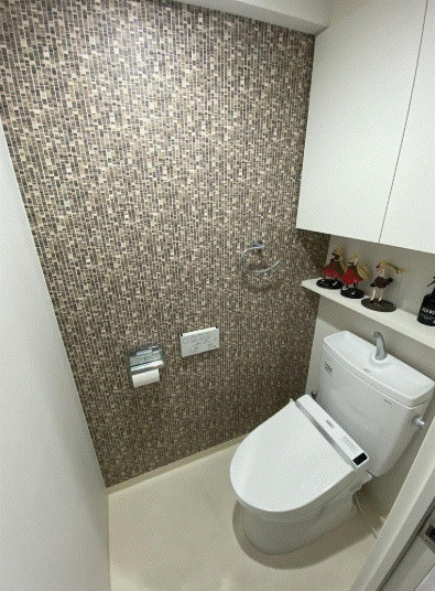 ミルーナヒルズエグラス梅島のトイレ