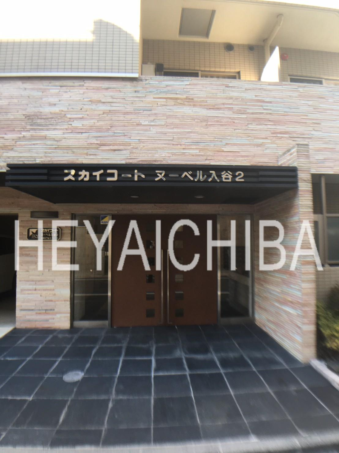 スカイコートヌーベル入谷第２のエントランス