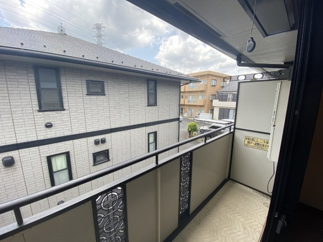 ボワ・フルールAのバルコニー