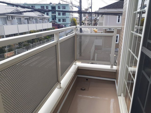 プラシードⅡのバルコニー