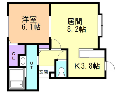 Neo UniverseⅠの間取り