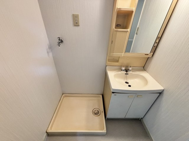 リバプール21の洗面所