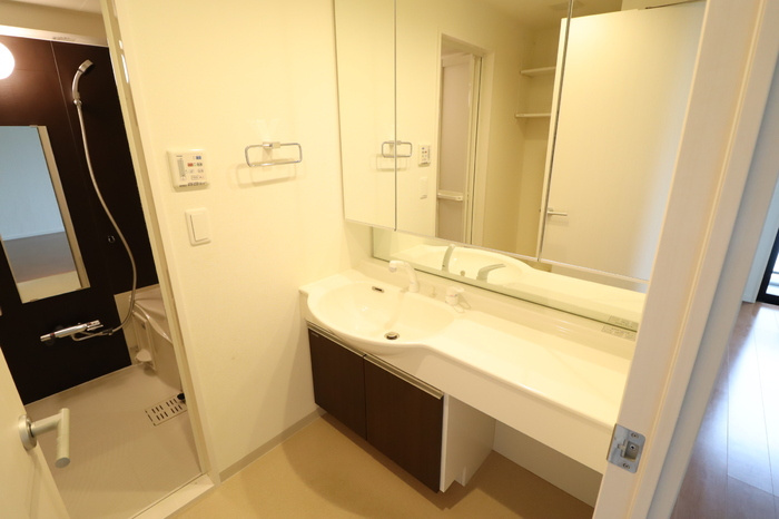 三鷹市下連雀６丁目の賃貸マンションの洗面所