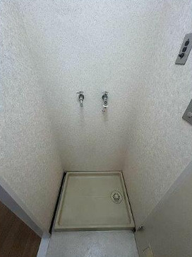 ライオンズマンション駒形の設備|洗濯機置場