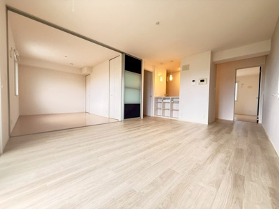 【居間・リビング】 | ガーデンハウス東落合8号棟 | ☆神戸市須磨区　ガーデンハウス東落合☆