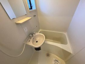 ベルメゾンの浴室