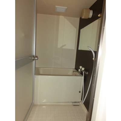 【浴室】 | 平野マンション | 日々の疲れを癒すお風呂付です