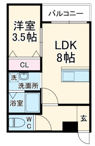 グランイニシオ都島の間取り