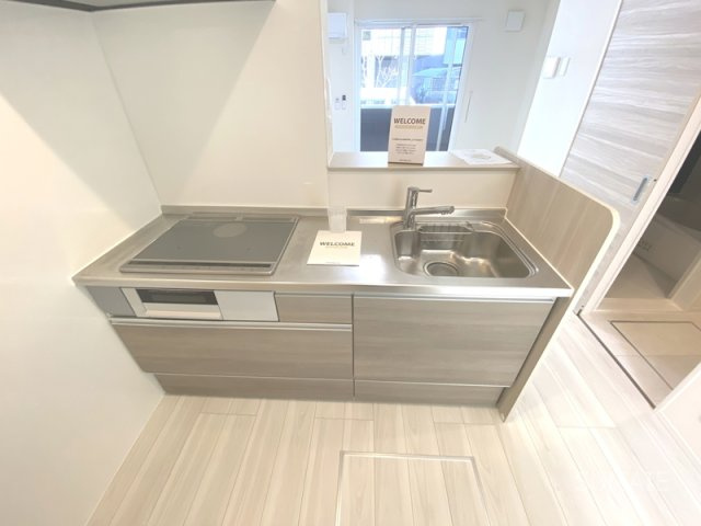 グレイシャス大宮のキッチン|グリル付きIH☆彡