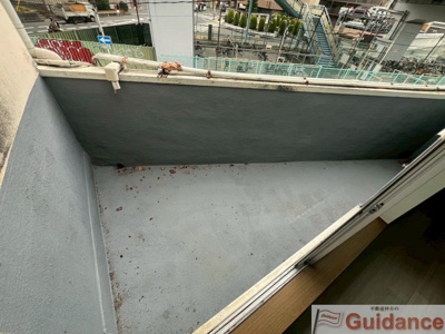 【バルコニー】 | 弓削町3丁目店舗付住宅