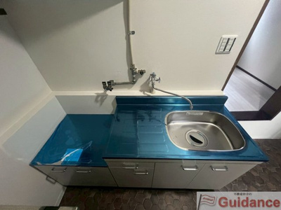 【キッチン】 | 弓削町3丁目店舗付住宅