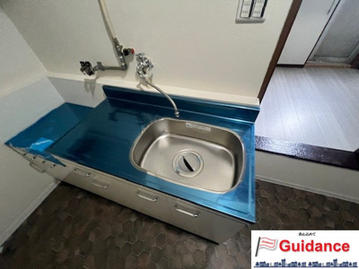 【キッチン】 | 弓削町3丁目店舗付住宅