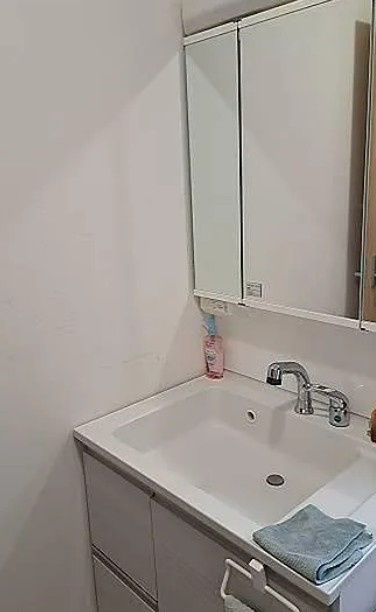 【中古】川越市砂新田中古住宅の独立洗面台